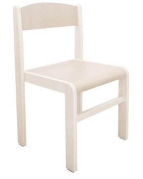 Faszék FEHÉRÍTETT JUHAR- cappuccino, 38 cm
