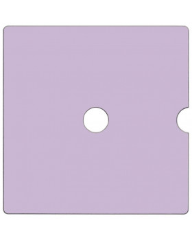 Ajtó NUMERIC sz. 1 - pasztell lila