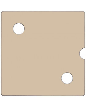 Ajtó NUMERIC sz. 2 - pasztell barna