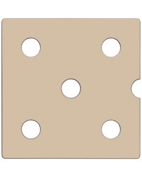 Ajtó NUMERIC sz. 5 - pasztell barna