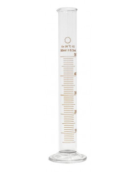 Üveg mérőhenger - 50 ml