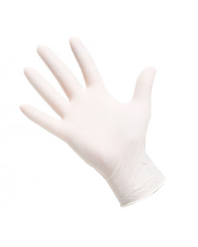 Latex kesztyű, 100 db - méret L