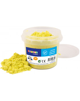 Homok játékhoz, 1 kg - sárga