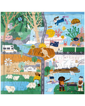 Puzzle „Ausztrália“