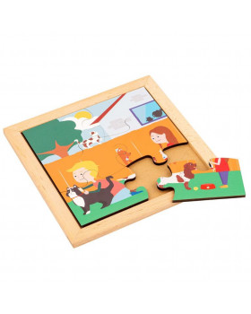 EDUCO - Puzzle - A kertben