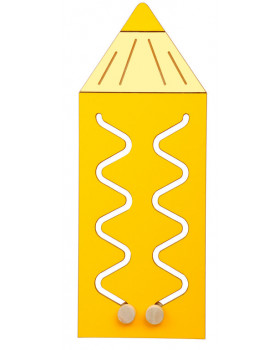 Vonalvezető - Ceruza - sárga