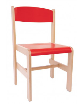 Faszék Extra - ülésmagasság 38 cm - piros