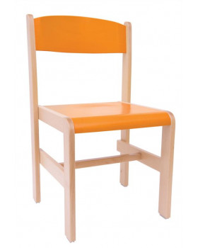 Faszék Extra - ülésmagasság 38 cm - narancssárga
