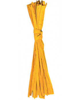 Természetes raffia sötétsárga