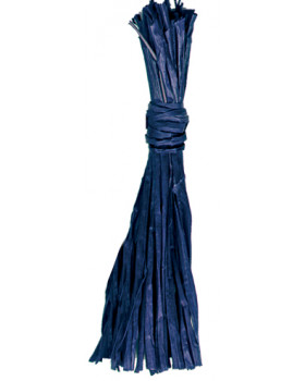 Természetes raffia sötétkék