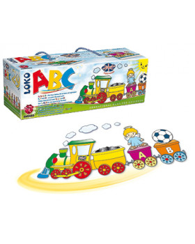 Puzzle - ABC vonat - Tanuljunk angolul