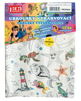 Kiszinezheto szalvettak – Tenger, 12 db