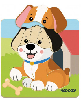 Baby puzzle - Kutyus
