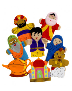 Filc bábok - Aladdin csodalámpája