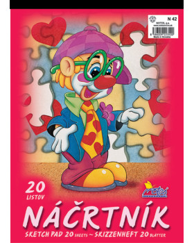 Vázlatfüzet A4 - 20 lap