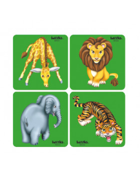 Puzzle készlet - Afrikai állatok