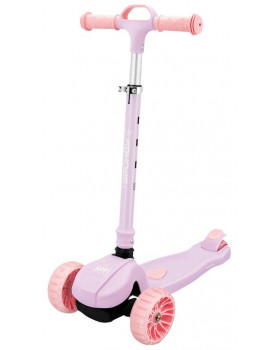HOPI roller világító kerekekkel - rózsaszín