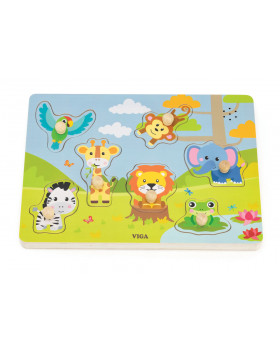 Hangos puzzle - Dzsungel