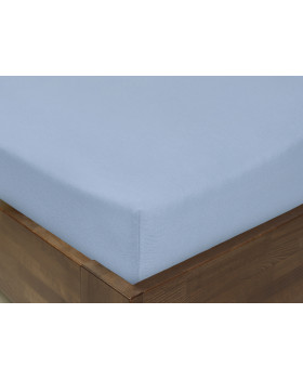 Gumis lepedő JERSEY 140 x 70 cm/kék