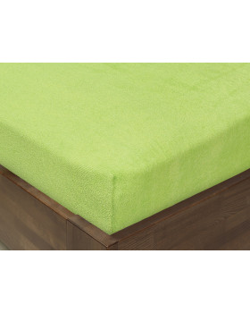 Gumis lepedő FROTÉ 140 x 70 cm/zöld