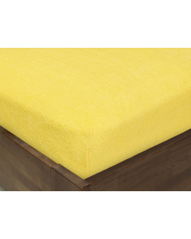 Gumis lepedő FROTÉ 140 x 70 cm/sárga