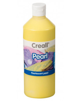 Gyöngyház hatású festék - sárga - 500 ml