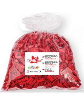 Qbriks kockák - 2x2 piros - 250 db