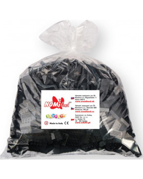 Qbriks kockák - 4x2 fekete- 250 db