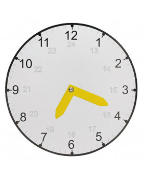 Iskolai óra - fekete-fehér (21 x 21 cm)