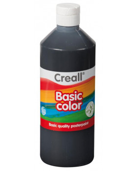 Tempera festék - 500 ml - fekete