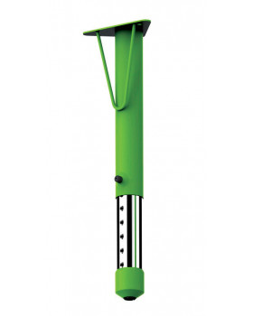 Állítható magasságú lábak - Fém, 4 db, zöld