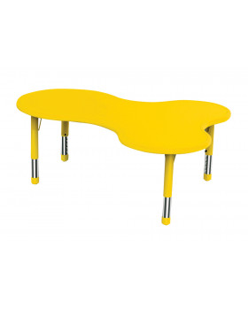 Műanyag asztallap - Sziget - sárga