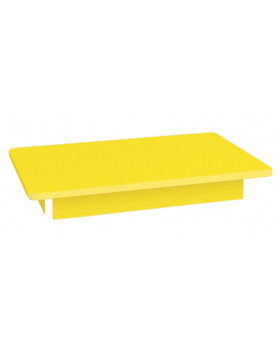 Színes asztallap - négyzet - sárga