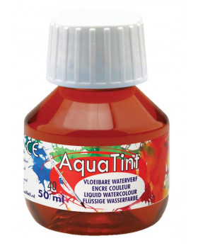 AquaTint vízfesték / tus - barna, 50 ml