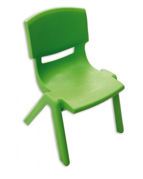 Műanyag szék - magasság 30 cm, zöld