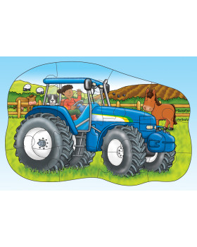 Kétoldalas puzzle - traktor