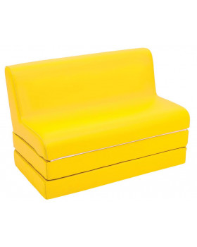 Szétnyitható fotel - sárga 30 cm