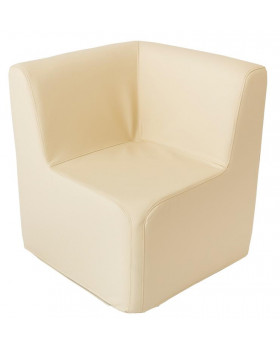 Sarok fotel  - vanília 30 cm