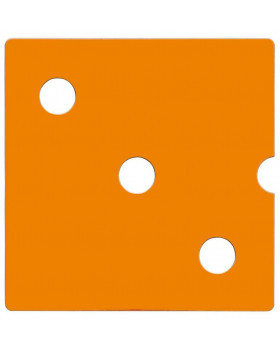 Ajtó NUMERIC sz. 3 - narancssárga