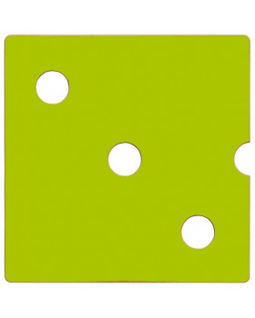Ajtó NUMERIC sz. 3 - zöld