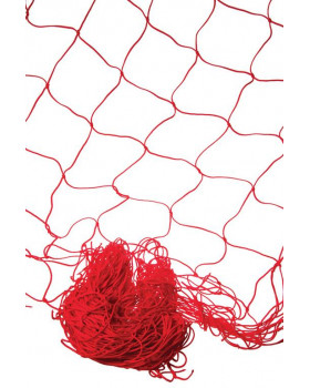 Dekorációs háló  5x1 m - piros