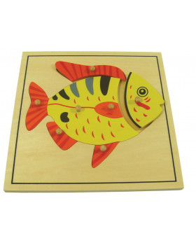 Puzzle kirakó - halacska