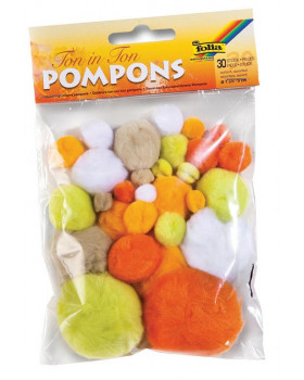 Pompon - sárga árnyalatok