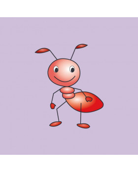 Párna varázsmintával - hangya