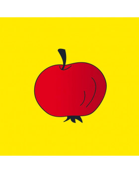 Párna varázsmintával - alma