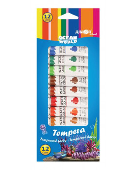 Tempera festék - 12db