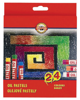 Olajpasztell, 24 db