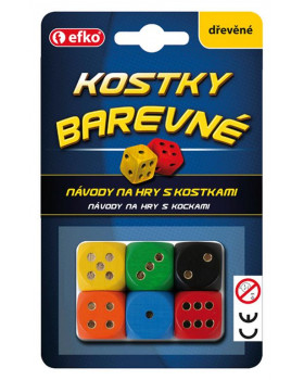 Színes dobókockák