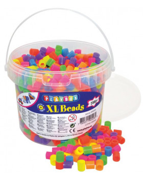 Gyöngyök XL vödörben - neon szinek