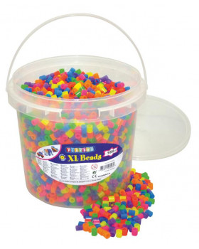Gyöngyök XL- vödörben neon szinek